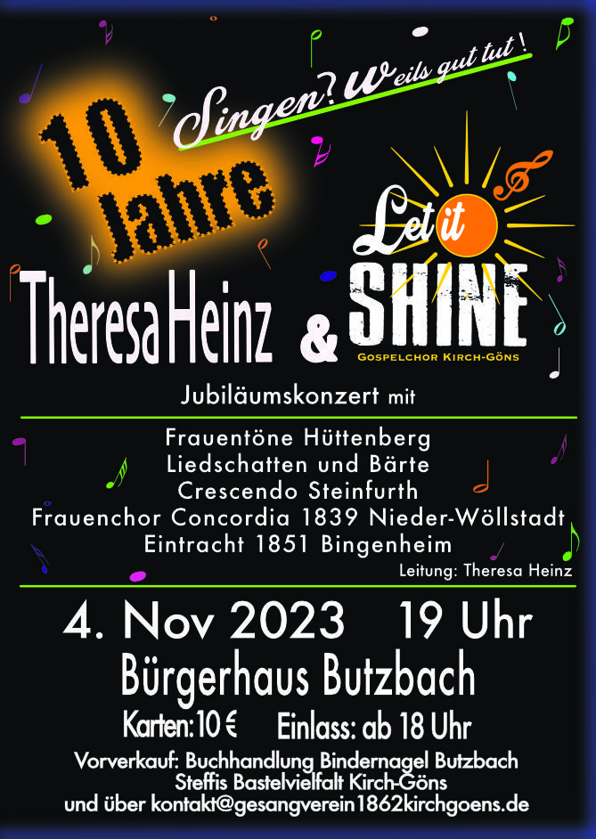 Jubiläumsplakat